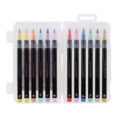 Rotuladores pincel Legami pastel 12 colores