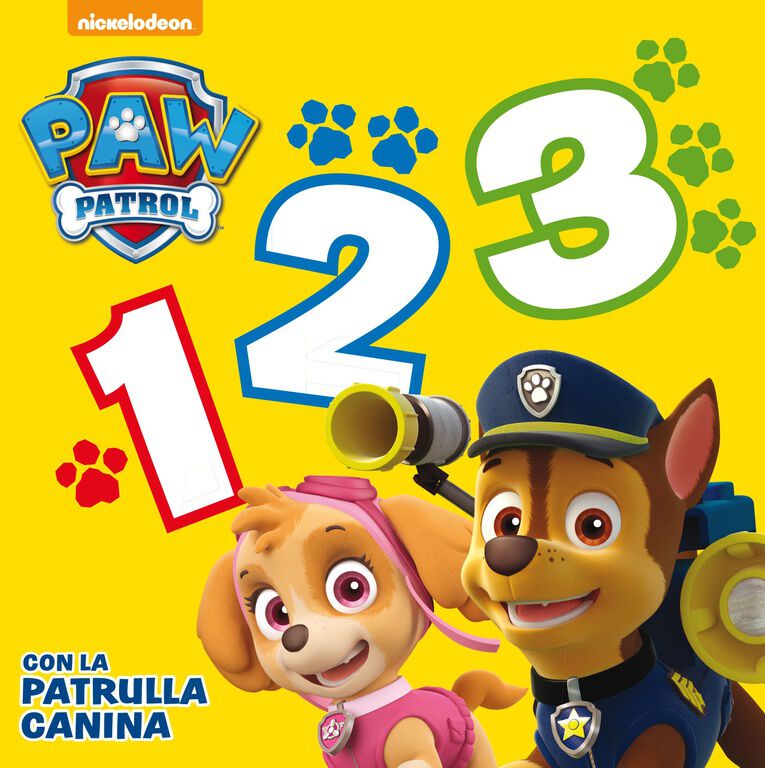 1, 2, 3 con la Patrulla Canina (Paw Patrol, Patrulla Canina. Peque&ntilde;as manitas)
