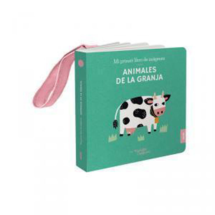 Libro colgador cuna. Animales de granja