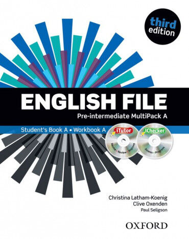 OUP English File PRE 3E/SB+WB A+Itutor