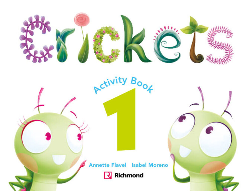 Crickets 1 Activity book Infantil 3 a&ntilde;os
