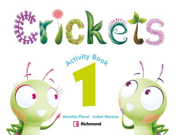 Crickets 1 Activity book Infantil 3 a&ntilde;os