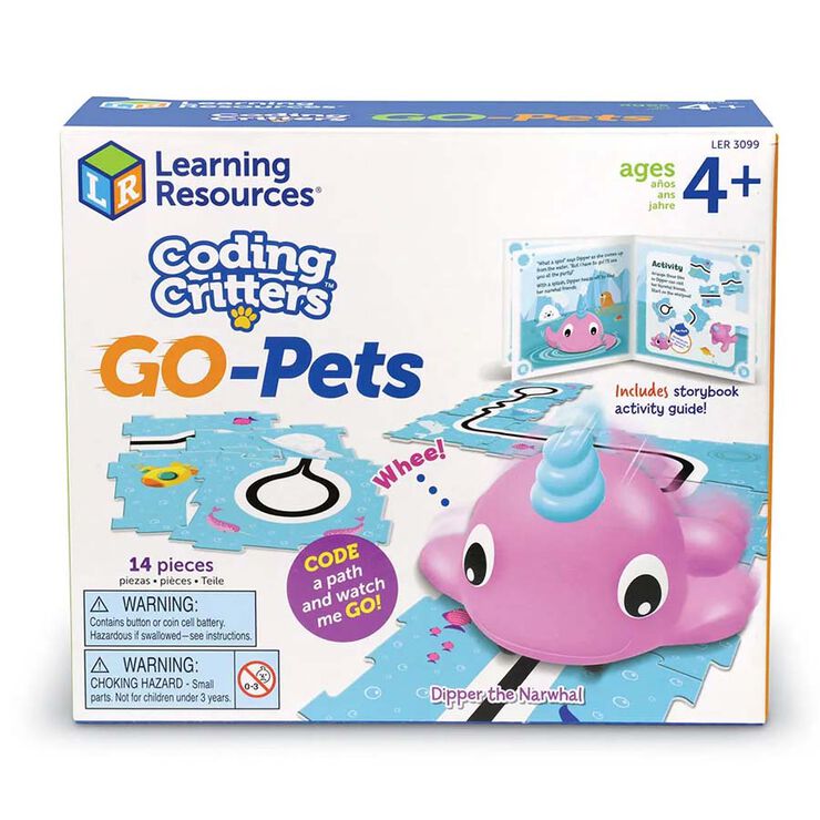 Coding Critters® Go-Pets: Dipper El Narval