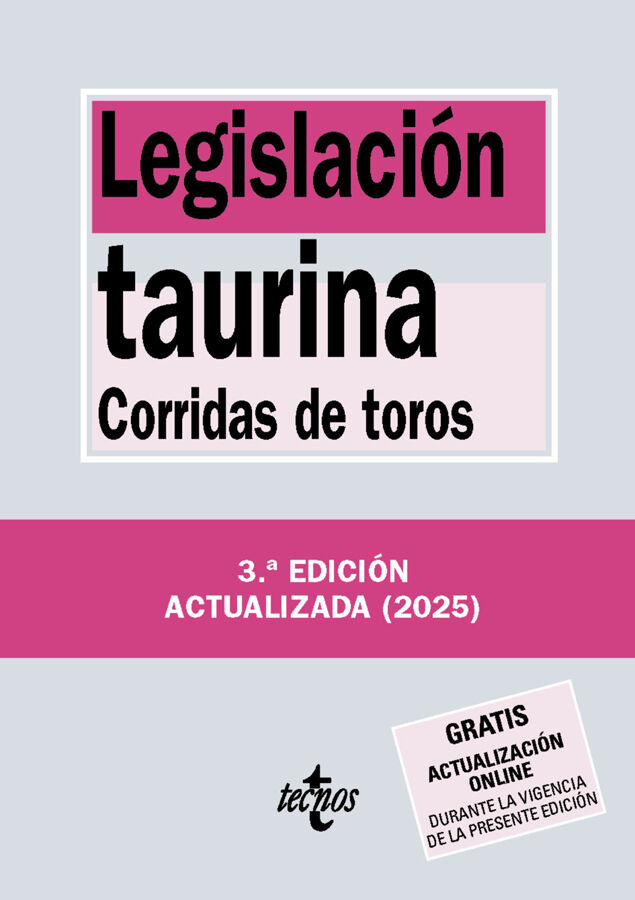 Legislaci&oacute;n taurina