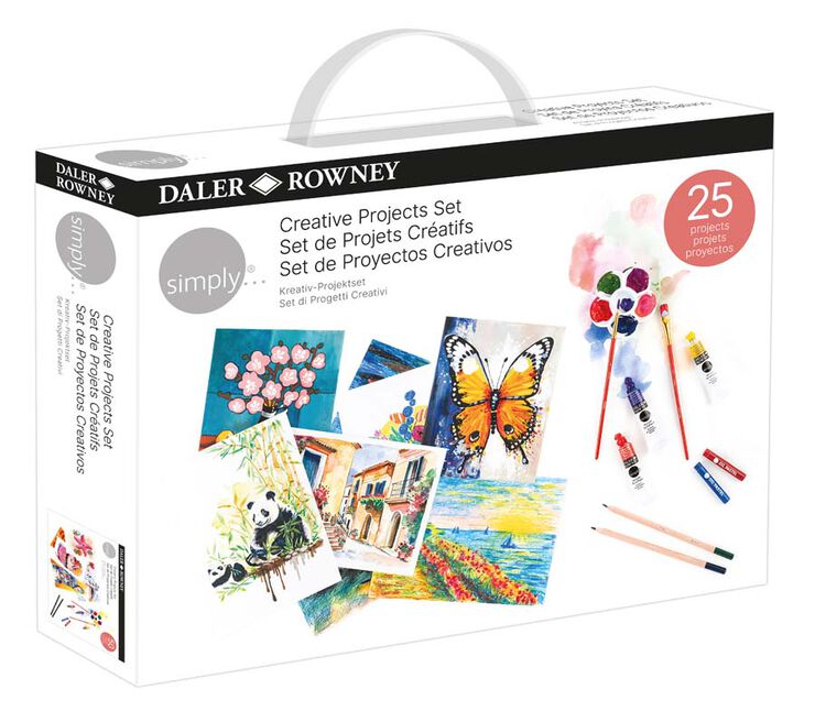Set Daler Rowney Simply Creativ Project 25 peces