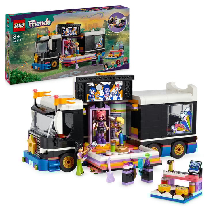 LEGO® Friends Bus de Gran Gira Musical 42619