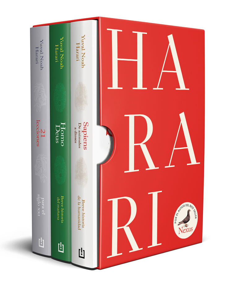 Estuche Harari (contiene: Sapiens / 21 lecciones para el siglo XXI / Homo Deus)