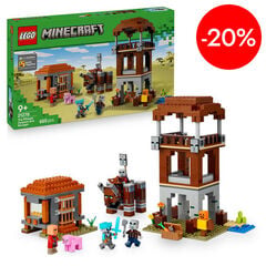 LEGO&reg; Minecraft El Puesto de Avanzada de los Saqueadores y el Devastador 21278