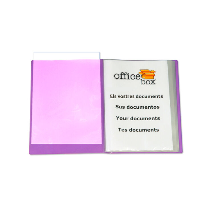 Carpeta 10 fundas A4 Office Box