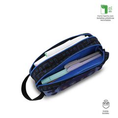 Estuche Totto 2 Cremalleras Vortex