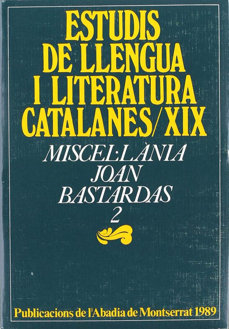 Miscel·lània Joan Bastardas, 2