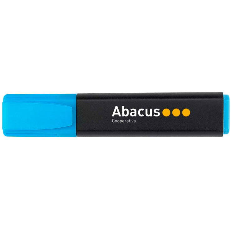 Marcador fluorescent Abacus blau 10u
