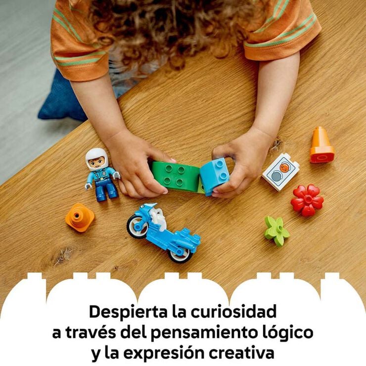 LEGO® DUPLO Town Moto de Policía Azul 10471