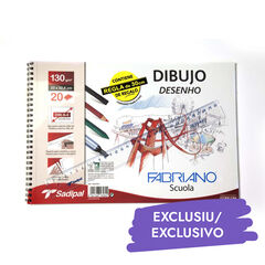 Blog Dibujo Fabriano A4 20 hojas + Regla