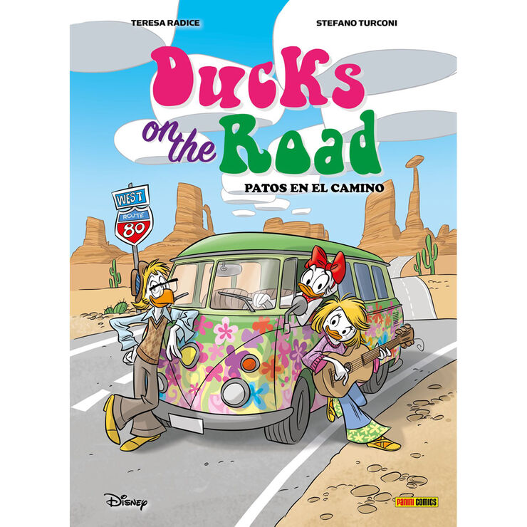 Ducks on the road: Patos en la carretera
