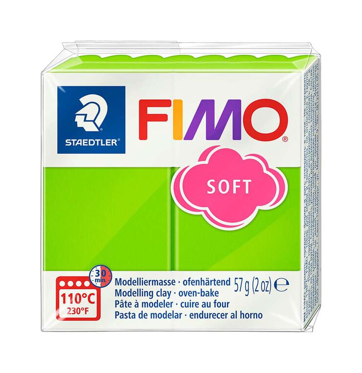 Pasta de modelar Fimo Soft Verd Manzana 57 gr