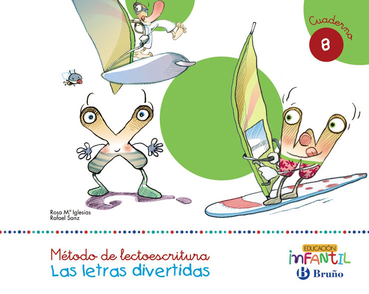 Las letras divertidas Pauta Cuaderno 8 I5