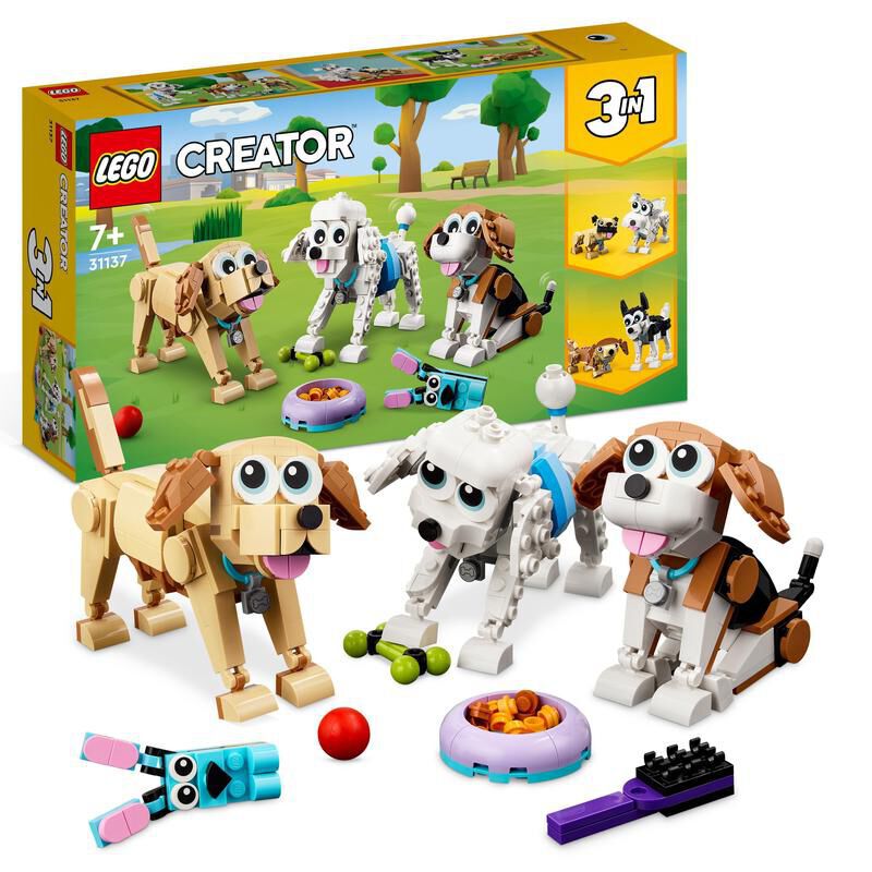 LEGO&reg; Creator Gossos Adorables 31137