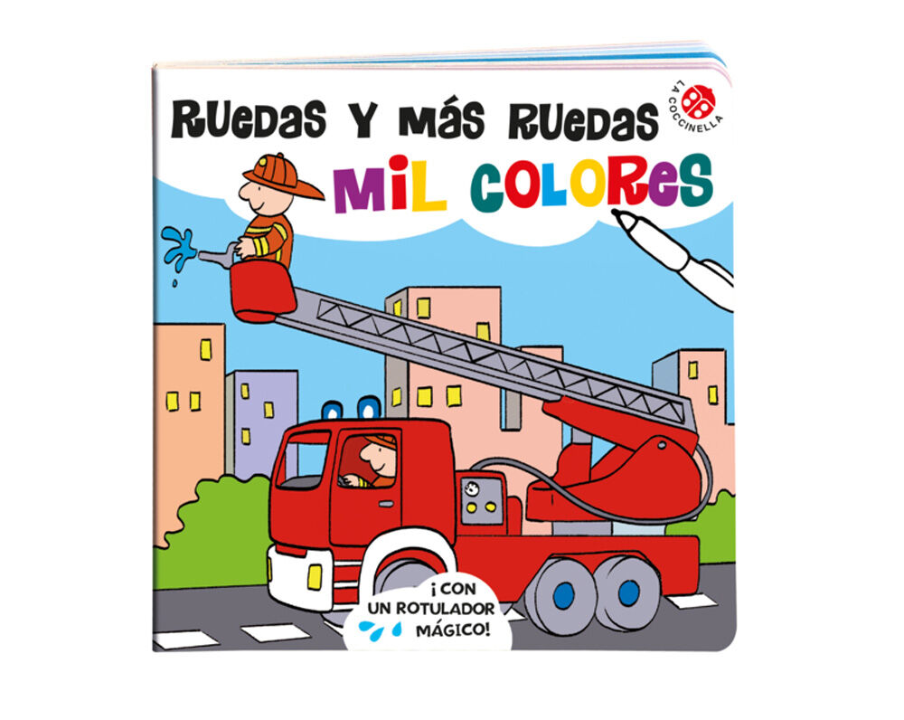 Ruedas y m&aacute;s ruedas: Mil colores