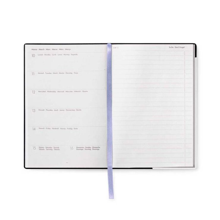 Agenda Legami Bloc sem/vista mult 2025 Moonglow