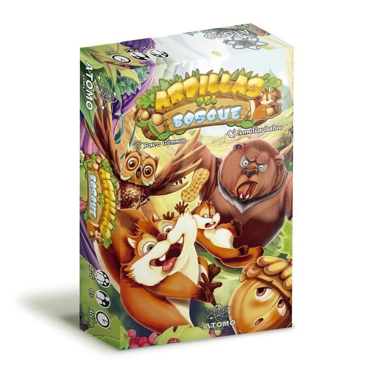 Juego Atomo Games Ardillas del bosque