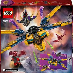 LEGO® Ninjago Super Jet de la Tempesta de Ras i Arin 71833