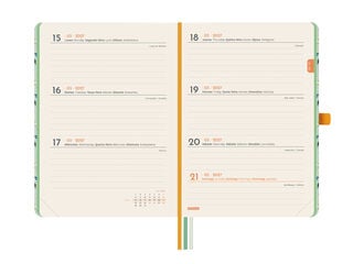 Agenda Finocam Design Setmana Vista Horitzontal 2027 Castell&agrave; Lema
