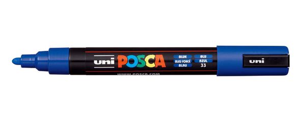 Marcador Posca PC-5M blau