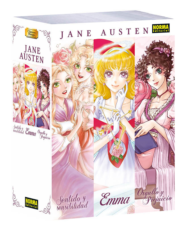 Pack cl&aacute;sicos manga: Jane Austen