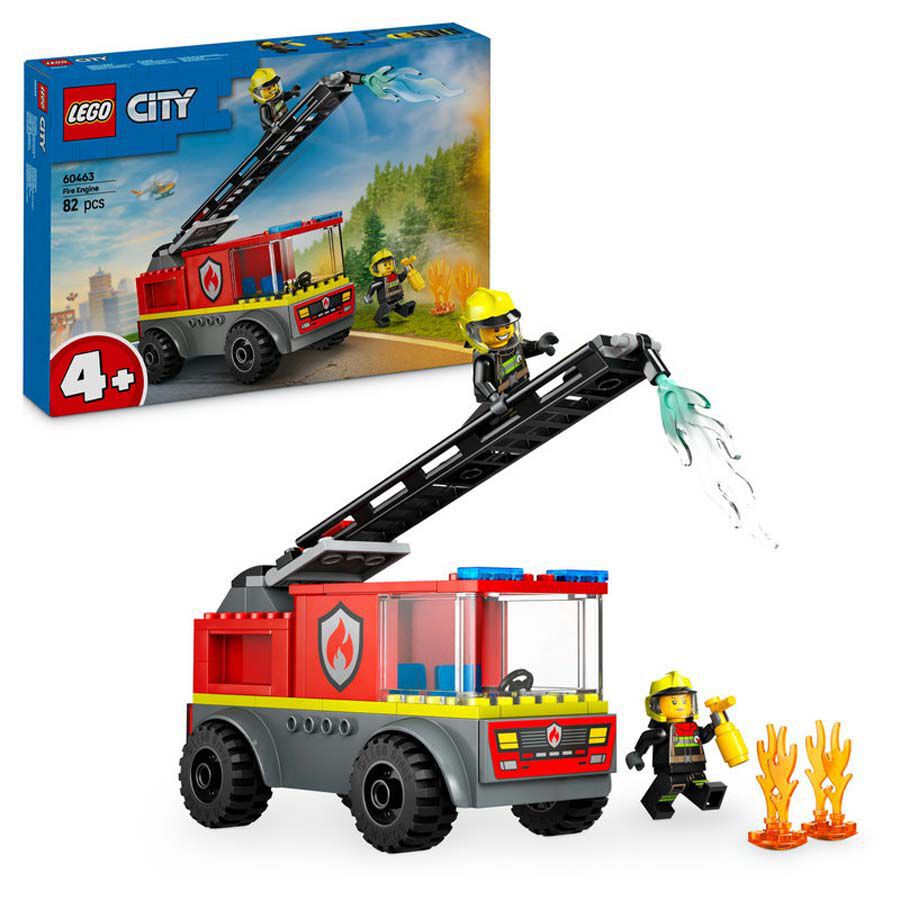 LEGO&reg; LEGO City Cami&oacute;n de Bomberos con Escalera 60463