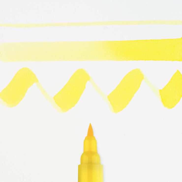 Rotulador Ecoline Brush Pen amarillo limón (primario) 205