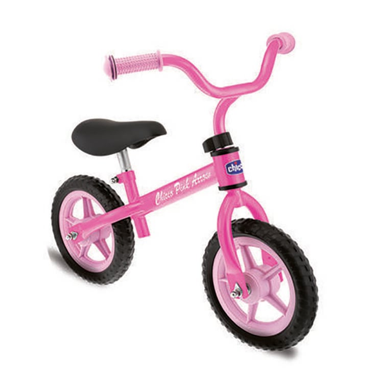 Bicicleta rosa Chicco First Bike sense pedals