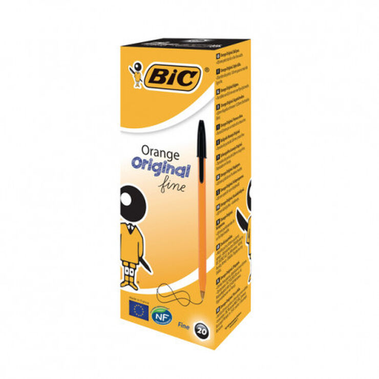 Bolígrafo Bic Punta Fina Negro