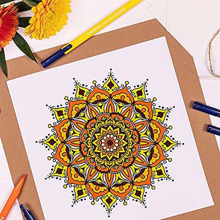 Rotuladores Staedtler Triplus 10 colores