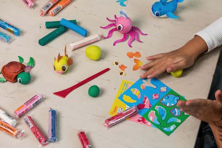 Cofre Plastilina Jovi Play & Fun Splash