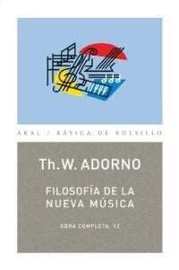 Filosof&iacute;a de la nueva m&uacute;sica