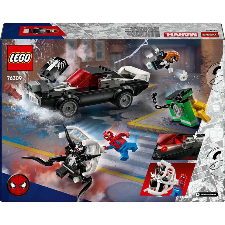 LEGO® Super Heroes Spider-Man vs. Coche Brutal de Venom 76309