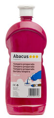 Témpera preparada Abacus 750 ml rosa