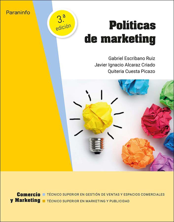 Pol&iacute;ticas de Marketing 3a Edici&oacute;n 2022