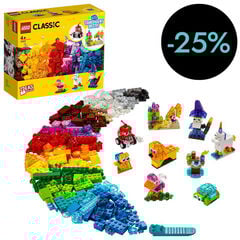 LEGO® Classic Ladrillos Creativos Transparentes 11013