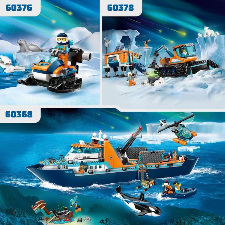 LEGO® City Motonieve Explorador del Ártico 60376