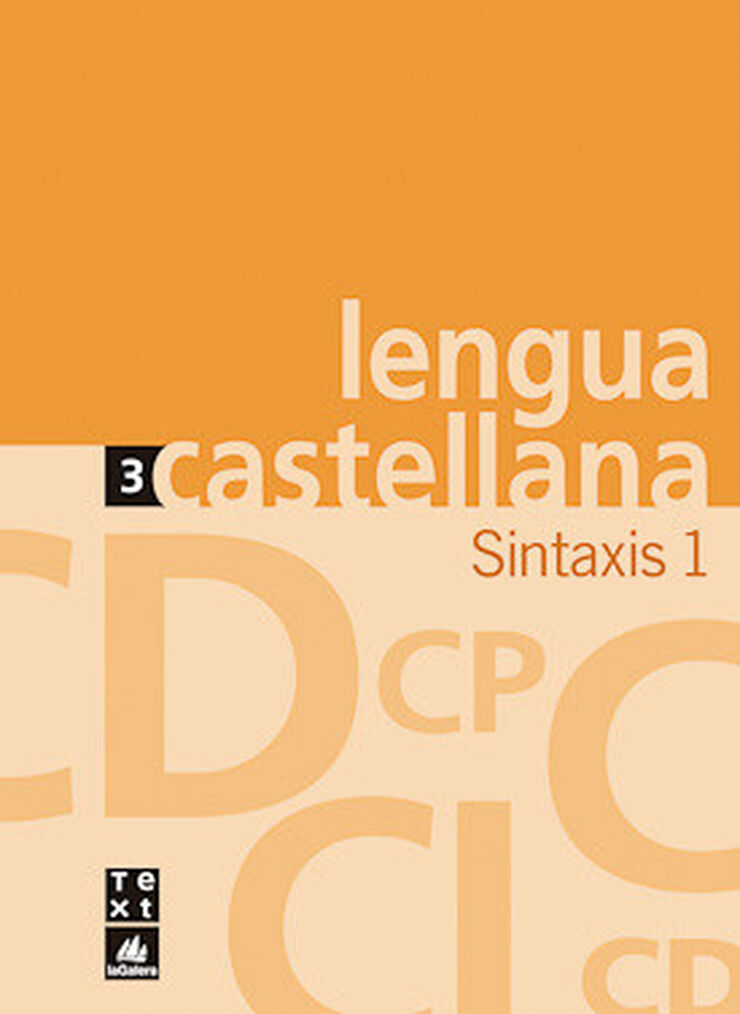 Castellano Cuaderno Sintaxis 1