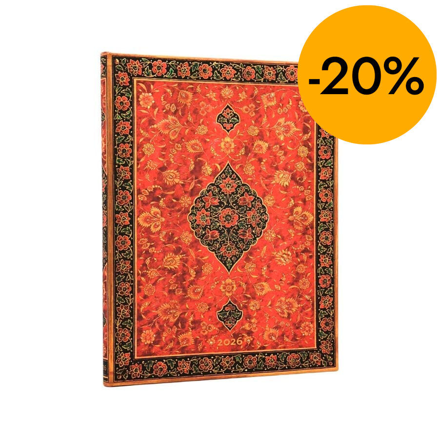 Agenda Paperblanks Layla Ultra vertical setm/vista cas 2026