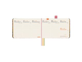 Agenda Finocam Design M0 sem/vista vertical cat 2026 Flora