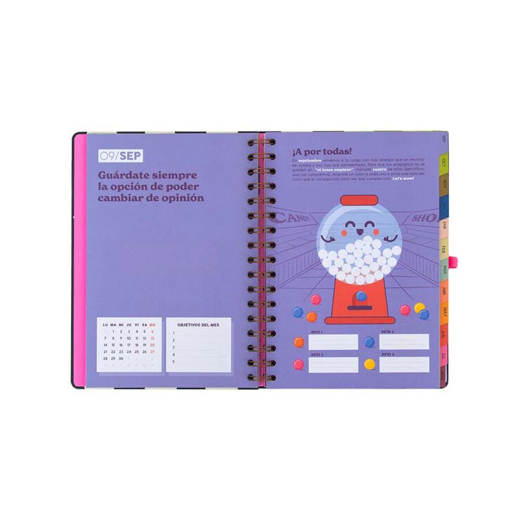 Agenda escolar Wonder setmanal castell&agrave; 2026-2027 - Yo empiezo y ya veremos