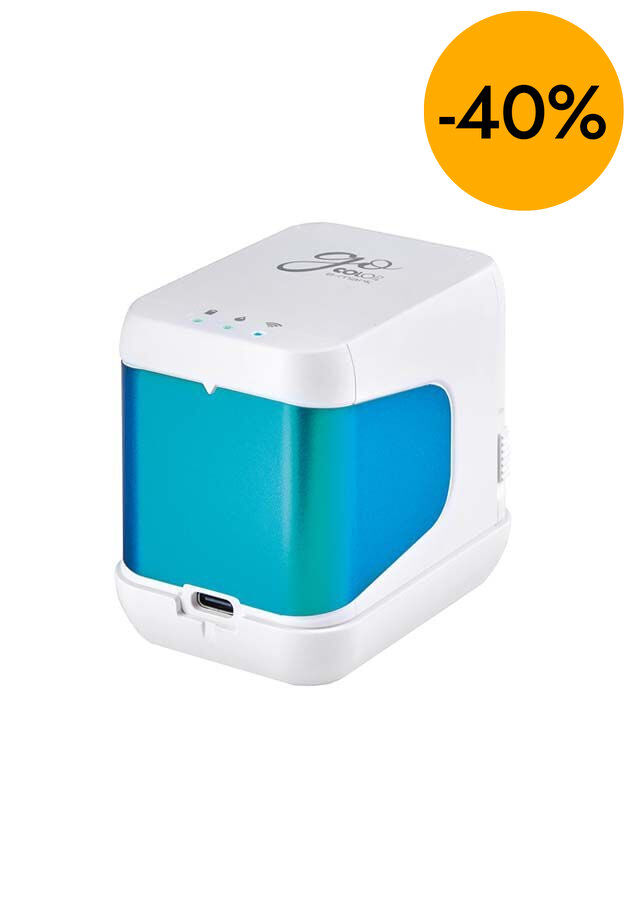 Impressora port&agrave;til Colop E-Mark Go blanc