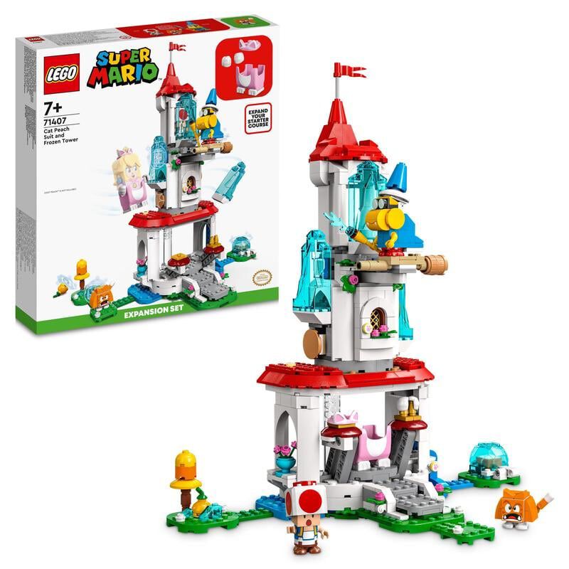 LEGO&reg; Super Mario Set de Expansi&oacute;n: Torre de Hielo y Traje de Peach Felina 71407