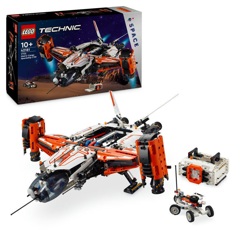 LEGO&reg; Technic Nau Espacial de C&agrave;rrega Pesada VTOL LT81 42181