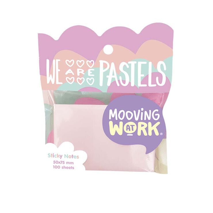 Notas Adhesivas 50x75 Maw Pastel 100 hojas