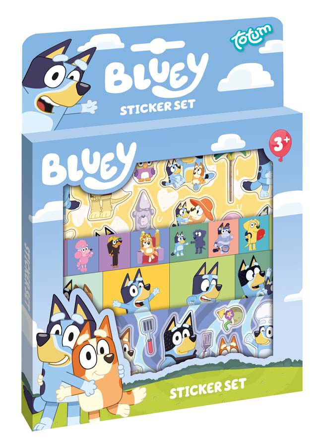 Set Adhesivos Bluey